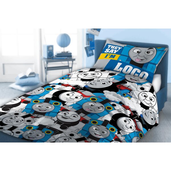 Thomas the tank 2025 engine cot bed bedding